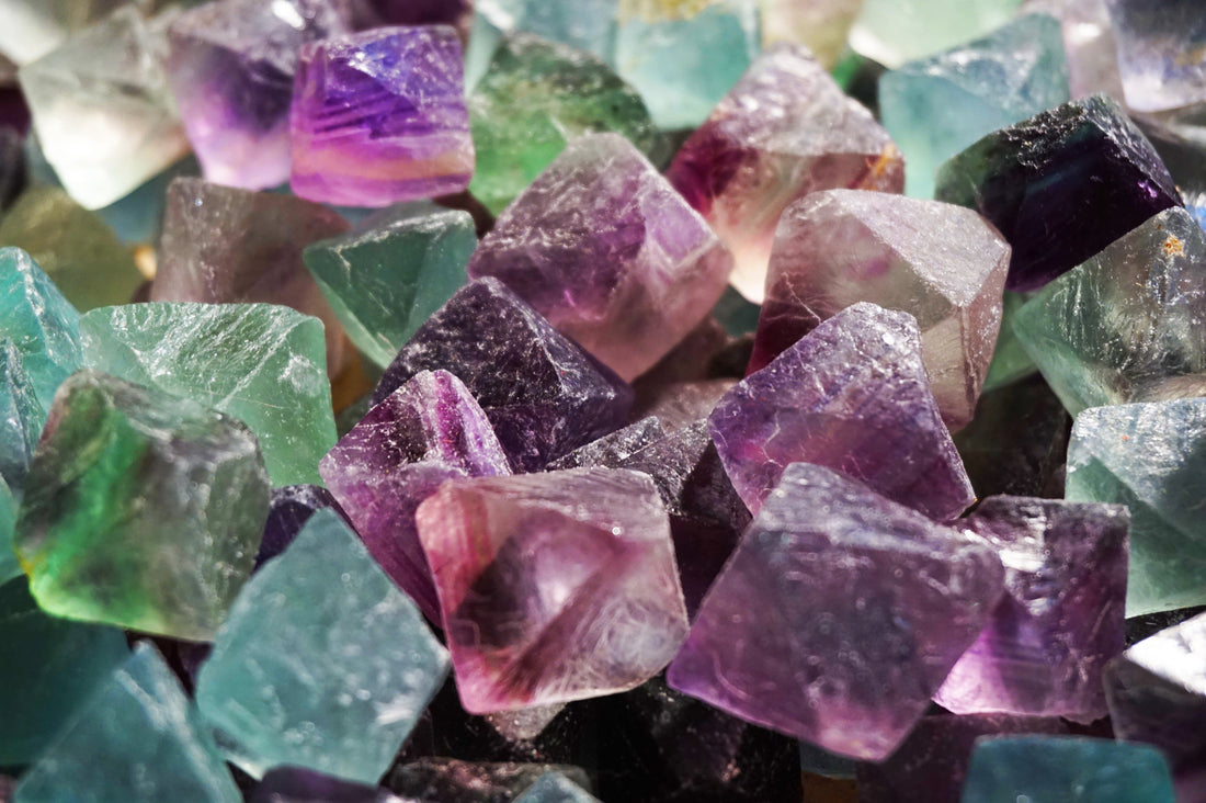 Steinlexikon "Fluorit"