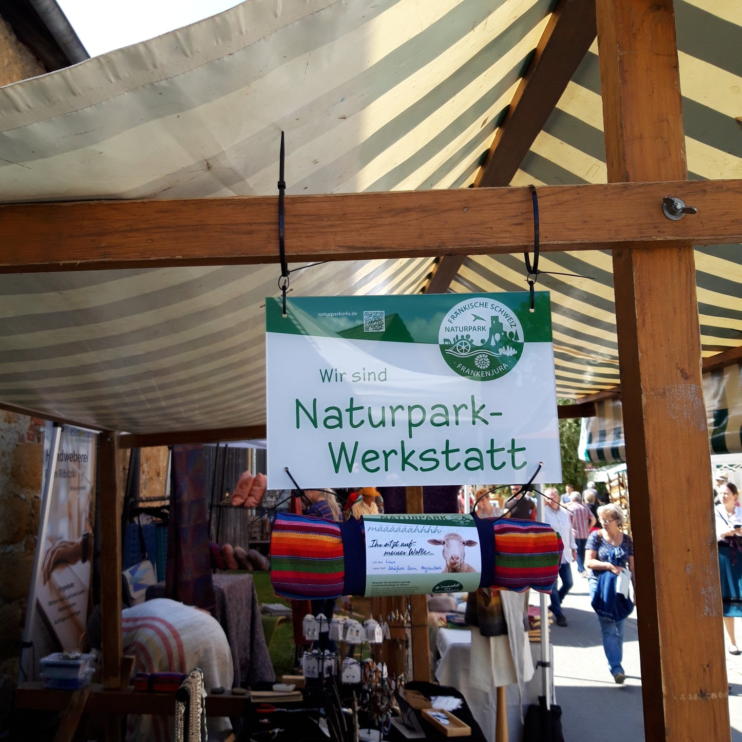 Wanderkissen "g'macht im Naturpark"