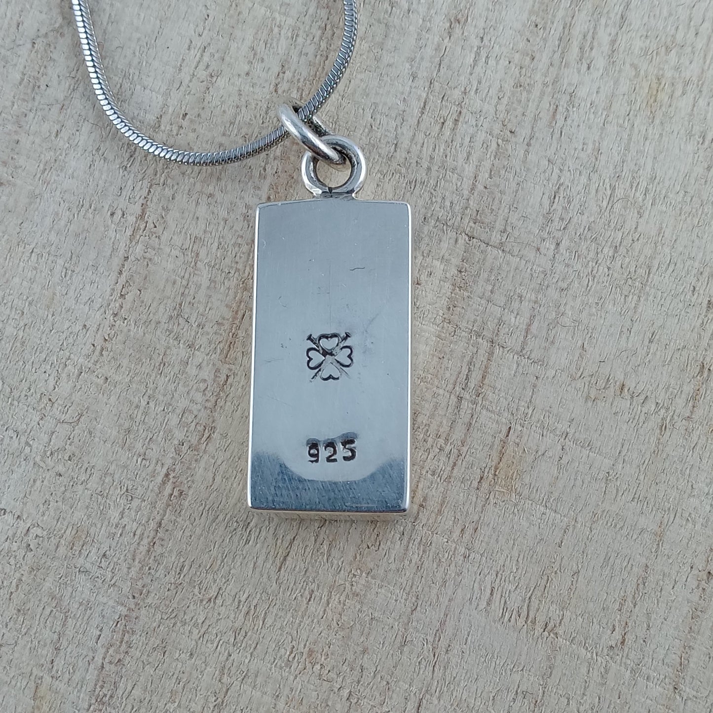 Anhänger mit Boulderopal (925er Silber)
