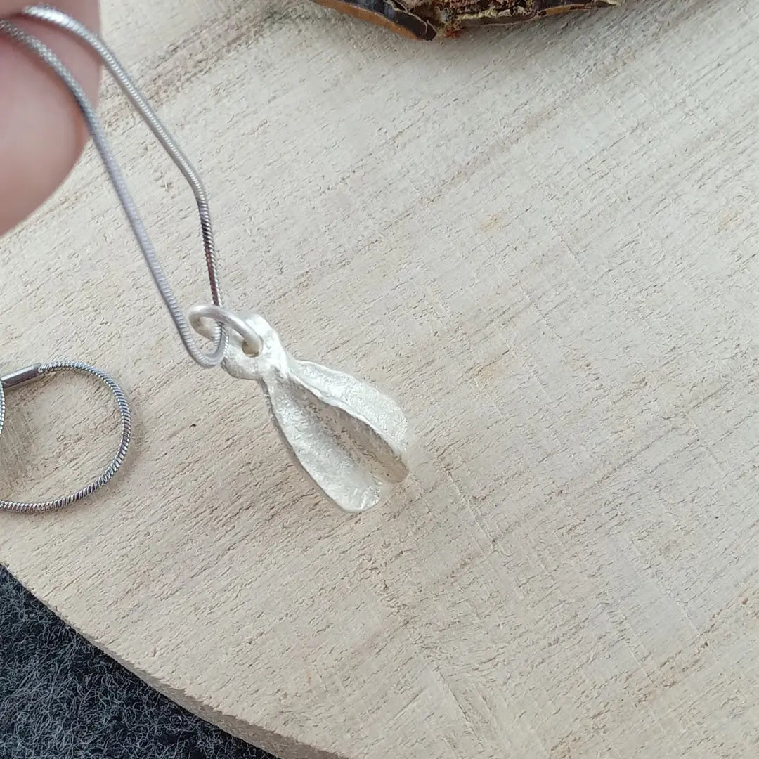 Kette mit Anhänger "Schäufele" aus Silber